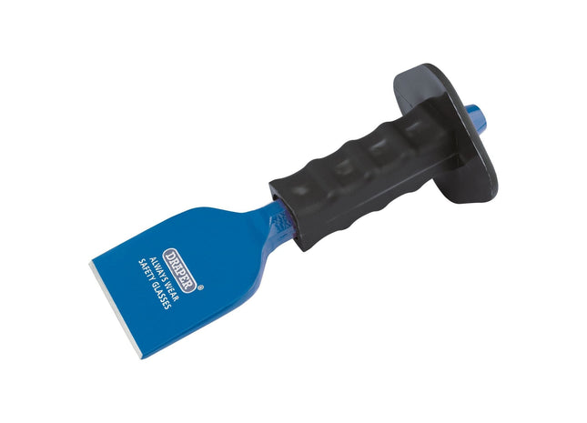 Draper Brick Bolster with Hand Guard, 225 x 75mm (Display Packed) 64679 Draper - Town Tools