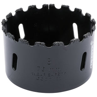 Draper Tungsten Carbide Grit Hole Saw, 76mm 34953 Draper - Town Tools