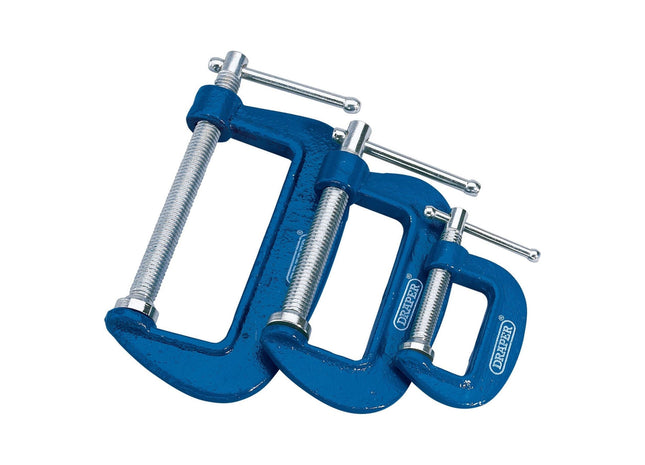 Draper C Clamp Set (3 Piece) 36779 Draper - Town Tools