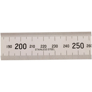 Draper Stainless Steel Rule, 600mm/24" 22672 Draper - Town Tools