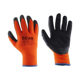 Scan Thermal Latex Coated Gloves - XXL (Size 11) Scan - RockBottom Nothampton