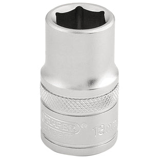 Draper 6 Point Metric Socket, 1/2" Sq. Dr., 13mm 16602 Draper - Town Tools