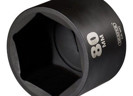 Draper Draper HI-TORQ Deep Impact Socket, 1" Sq. Dr., 80mm Draper - Town Tools