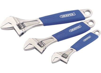 Draper Crescent-Type Adjustable Wrench Set (3 Piece) 88598 Draper - Town Tools