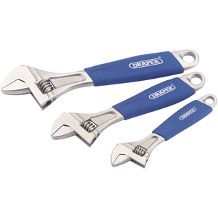 Draper Crescent-Type Adjustable Wrench Set (3 Piece) 88598 Draper - Town Tools