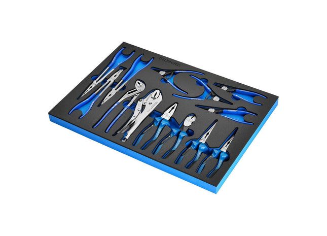 Draper Bunker Pliers Set in EVA Foam Inlay (13 Piece) Draper - Town Tools