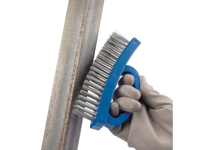 Draper D-Handle Wire Brush, 160mm 31077 Draper - Town Tools