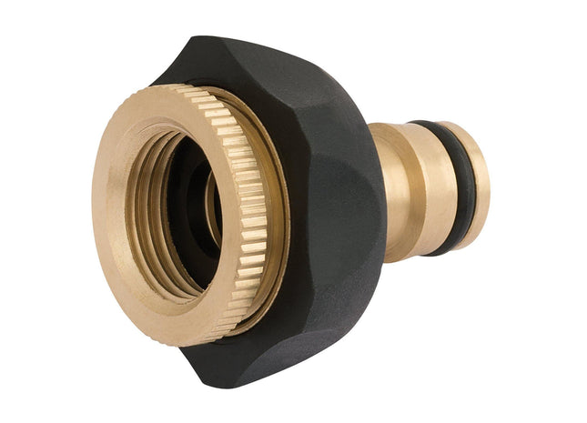 Draper Brass and Rubber Tap Connector, 1/2 - 3/4" 24646 Draper - Town Tools