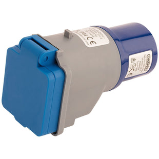 Draper 230V Adaptor with 16A Plug to 13A Socket 17574 Draper - Town Tools