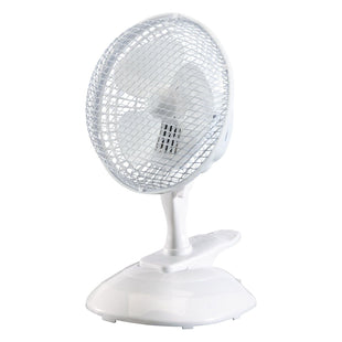 Draper 230V Clip-On Desk Fan, 6"/150mm, 15W 08710 Draper - Town Tools