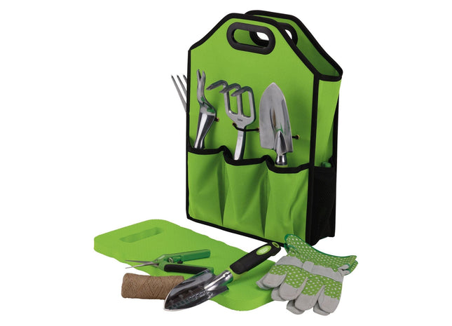 Draper Aluminium Garden Tool Set with Storage Bag (11 Piece) 08998 Draper - Town Tools