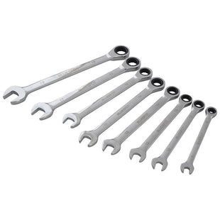 Bluespot Tools Ratchet Spanner Set, 8 Piece BlueSpot Tools - RockBottom Northampton