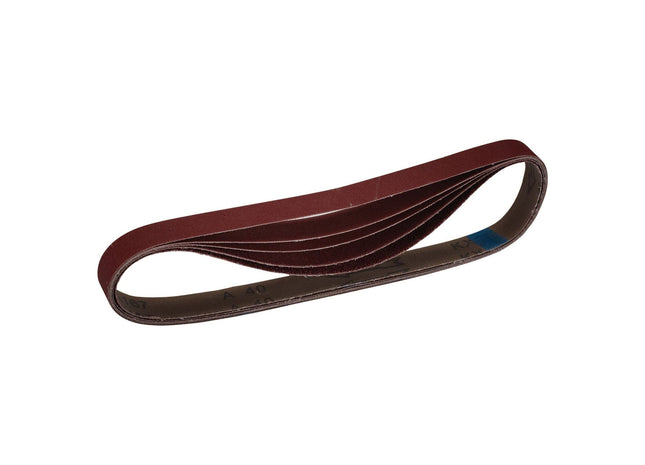Draper Cloth Sanding Belt, 25 x 762mm, Assorted Grit (Pack of 5) 08702 Draper - Town Tools