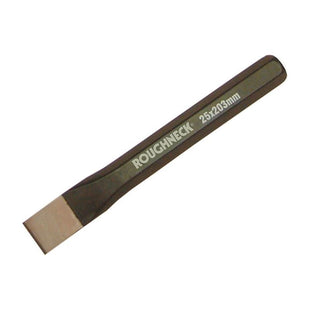 Roughneck Cold Chisel 203 x 25mm (8 x 1in) 19mm Shank Roughneck - RockBottom Nothampton