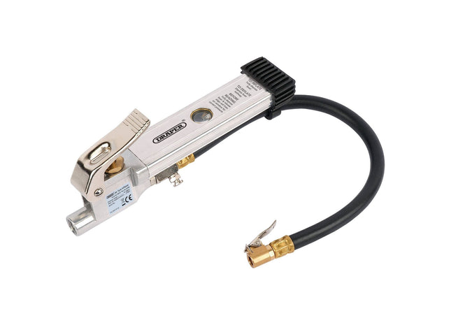 Draper Air Line Inflator with Open Ended Clip On Connector 36633 Draper - Town Tools