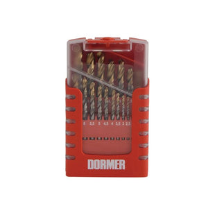 Dormer A095 Compact Set HSS TiN Drill Set of 19 1.0-10 x 0.5mm Dormer - RockBottom Northampton