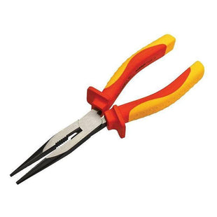 Faithfull Long Nose Pliers VDE 210mm Faithfull - RockBottom Northampton