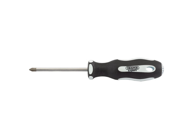 Draper Cross Slot Soft Grip Screwdriver, No.1 x 75mm 34990 Draper - Town Tools