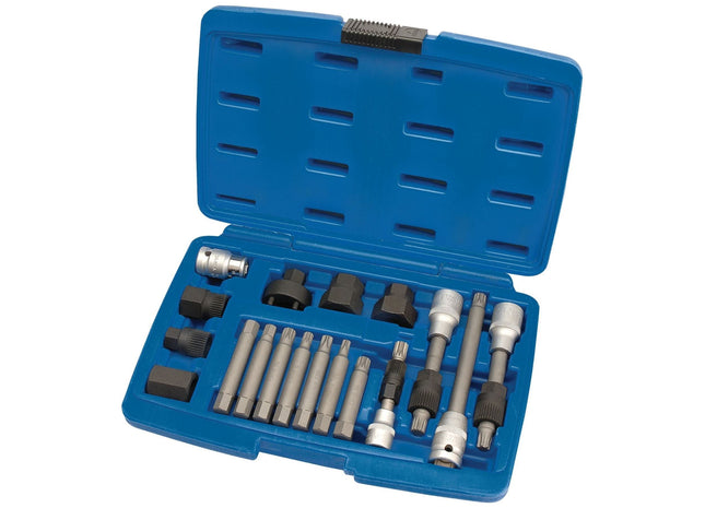Draper Alternator Pulley Tool Kit (18 Piece) 31921 Draper - Town Tools