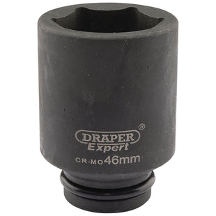 Draper Expert HI-TORQ 6 Point Deep Impact Socket, 3/4" Sq. Dr., 46mm Draper - Town Tools