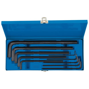 Draper Metric Extra Long Pattern Hexagon Key Set (10 Piece) 33895 Draper - Town Tools