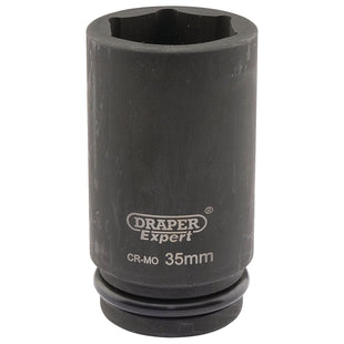 Draper Expert HI-TORQ 6 Point Deep Impact Socket, 3/4" Sq. Dr., 35mm Draper - Town Tools