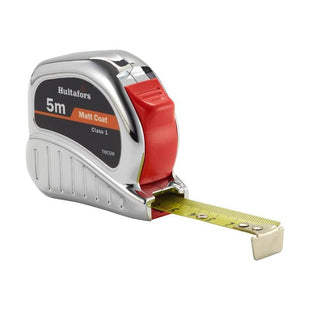 Hultafors TM5M Chrome Tri-Matic Pocket Tape 5m (Width 19mm) Hultafors - RockBottom Northampton