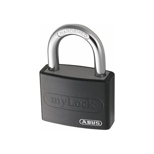 Abus Mechanical T65AL/40mm My Lock Aluminium Padlock Black Keyed Alike 6402 ABUS Mechanical - RockBottom Northampton