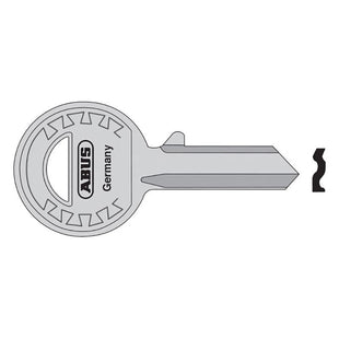 Abus Mechanical 24-41-885 Right Hand 4 Pin Key Blank ABUS Mechanical - RockBottom Northampton