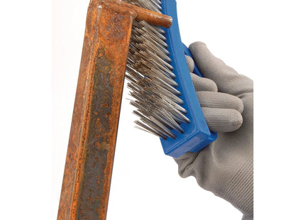 Draper D-Handle Wire Brush, 160mm 31077 Draper - Town Tools