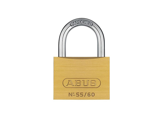 Abus Mechanical 55/60mm Brass Padlock ABUS Mechanical - RockBottom Northampton