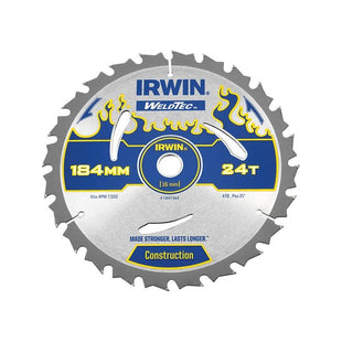 Irwin® Weldtec Circular Saw Blade 184 x 16mm x 24T ATB IRWIN® - RockBottom Northampton