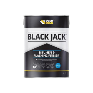 Everbuild Sika Black Jack® 902 Bitumen & Flashing Primer 5 litre Everbuild Sika - RockBottom Northamptin
