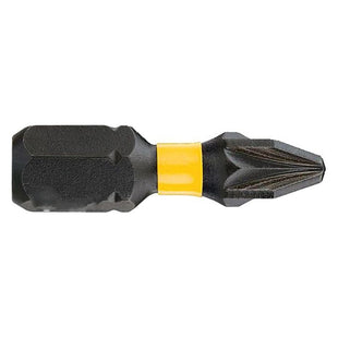 Dewalt Power Tools Extreme Impact Torsion Bits PZ2 x 25mm (Pack 5) DeWALT Power Tools - RockBottom Northampton