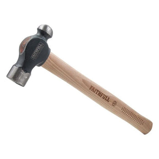 Faithfull Ball Pein Hammer FSC Hickory 908g (2 lb) Faithfull - RockBottom Northampton