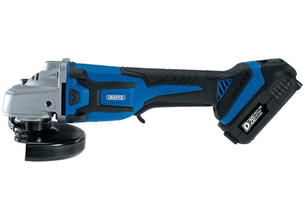 Draper D20 20V Brushless Angle Grinder, 115mm (Sold Bare) 55478 Draper - Town Tools
