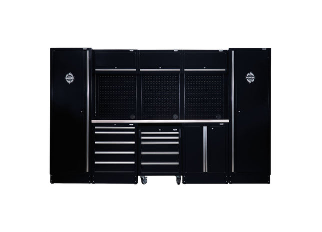 Draper BUNKER Modular Storage Combo with Stainless Steel Worktop (16 Piece) Draper - Town Tools