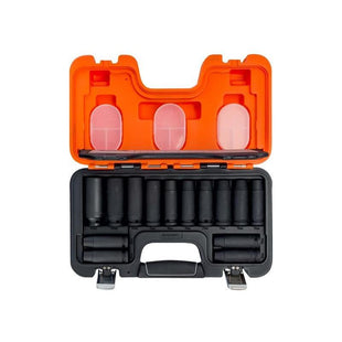 Bahco DD/S14 1/2in Drive Deep Impact Socket Set, 14 Piece Bahco - RockBottom Northampton