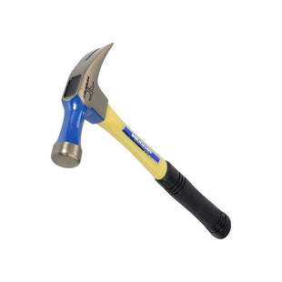 Vaughan E18F Electrician's Hammer Fibreglass Handle 510g (18oz) Vaughan - RockBottom Northampton