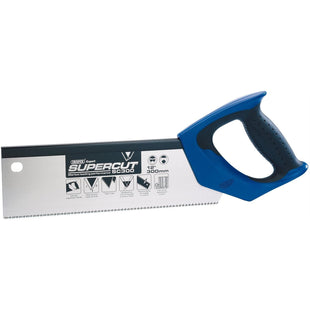 Draper Supercut Soft Grip Hardpoint Tenon Saw, 300mm/12", 11tpi/12ppi Draper - Town Tools