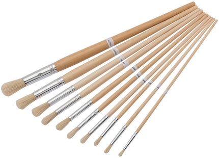 Draper Artist Paint Brush Set (10 Piece) 82523 Draper - Town Tools
