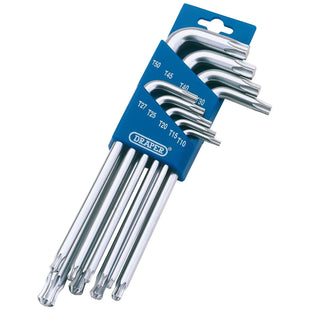 Draper TX-STAR 1/2 Ball End Key Set (9 Piece) 73035 Draper - Town Tools