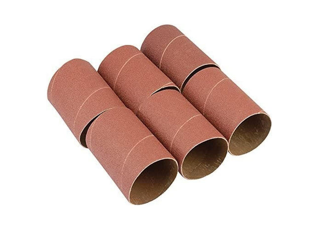 Draper Aluminium Oxide Sanding Sleeves for 10773, 76mm (Pack of 6) 25191 Draper - Town Tools