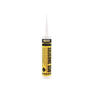 Everbuild Sika Tecnic Silicone S50 White 310ml Everbuild Sika - RockBottom Northamptin