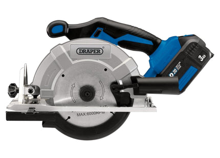 Draper D20 20V Brushless Circular Saw (Sold Bare) 55519 Draper - Town Tools