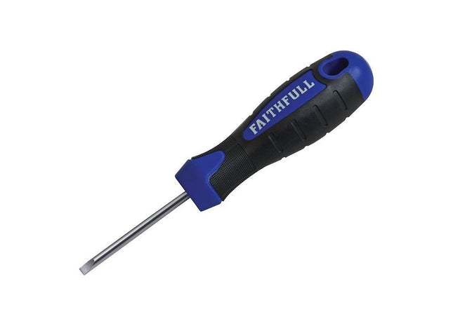 Faithfull Bradawl Soft Grip Handle Chisel Tip Faithfull - RockBottom Northampton