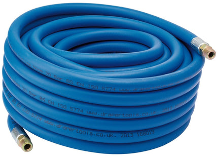Draper Air Line Hose, 15m, 1/4"/6mm Bore, 1/4" BSP 38285 Draper - Town Tools