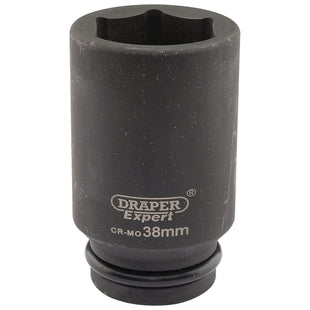 Draper Expert HI-TORQ 6 Point Deep Impact Socket, 3/4" Sq. Dr., 38mm Draper - Town Tools