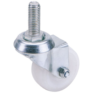 Draper Swivel Bolt Fixing Nylon Wheel, 50mm Diameter, S.W.L. 50kg 65494 Draper - Town Tools