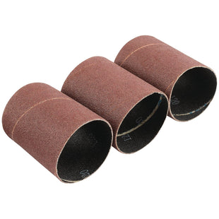 Draper Aluminium Oxide Sanding Sleeves, 45 x 60mm, 120 Grit (Pack of 3) 93354 Draper - Town Tools